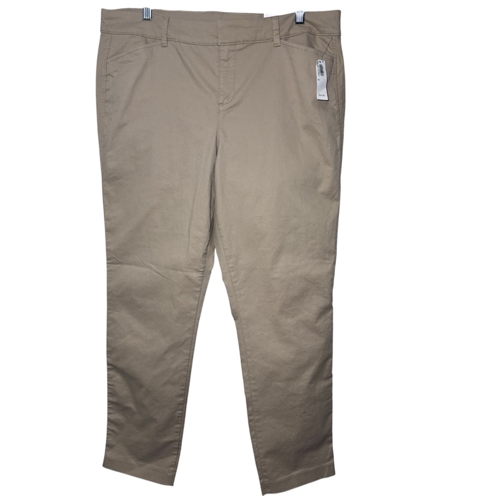New Old Navy khaki Pixie pants. Women’s 14